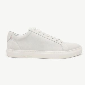 Del Toro Men's Off White Suede Sardegna Sneaker II. Size 12
